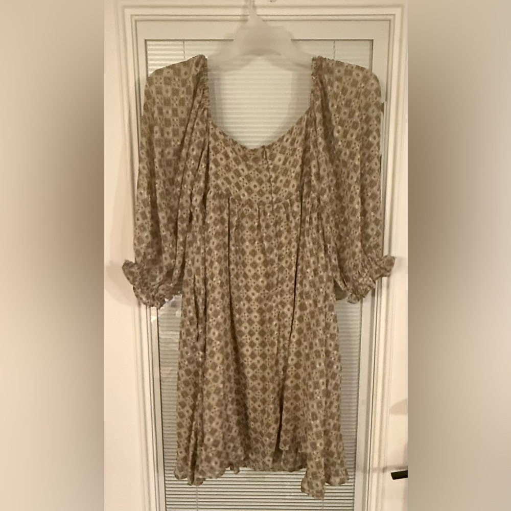 NWT Sweet Lemon Baby Doll Dress - Size Large